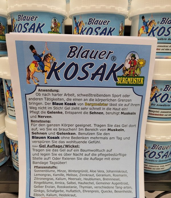 Blauer Kosak