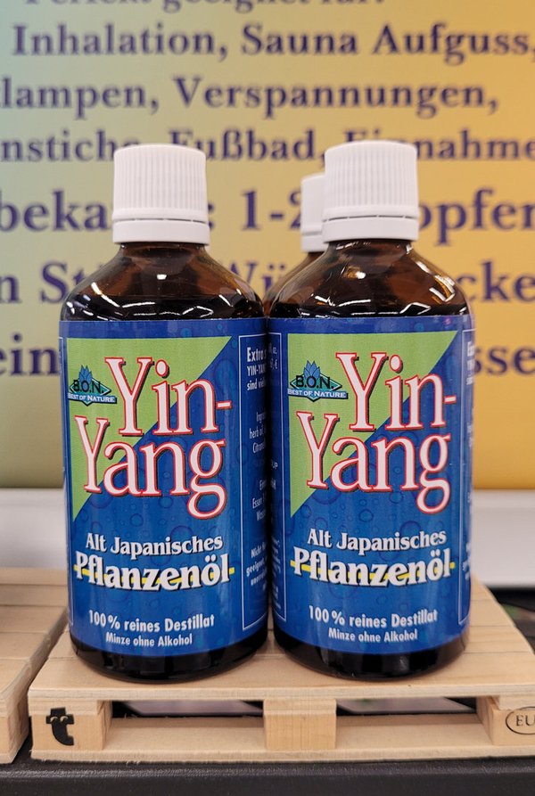 Original Yin-Yang Alt Japanisches Pflanzenöl 100 ml