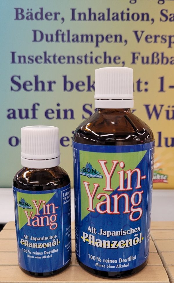 Original Yin-Yang Alt Japanisches Pflanzenöl